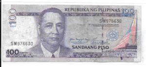 FILIPINAS 100 PESOS 2004