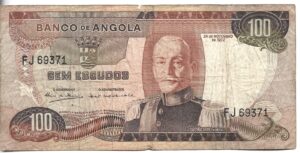 ANGOLA 100 ESCUDOS 1972