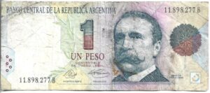 ARGENTINA 1 PESO CONVERTIBLE