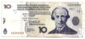 ARGENTINA 10 LECOP