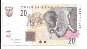 SUDÁFRICA 20 RAND 2005