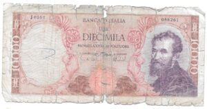 ITALIA 10.000 LIRAS 1962