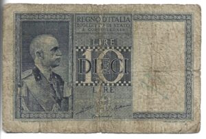 ITALIA 10 LIRAS 1935