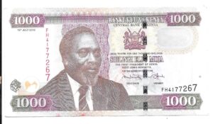 KENYA 1000 SHILLING 2010
