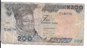 NIGERIA 200 NAIRA 2001
