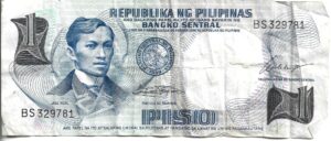 FILIPINAS 1 PESO 1973