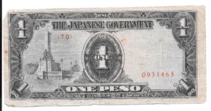 MALASIA OCUPACIÓN JAPONESA 1 PESO