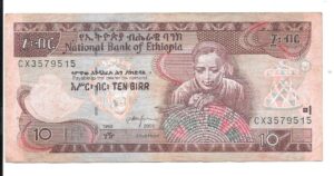 ETIOPÍA 10 BIRR 2006