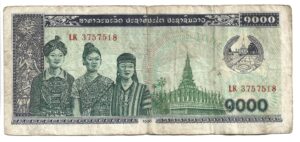 LAOS 1000 KIP 2003