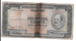 MOZAMBIQUE 50 ESCUDOS 1958