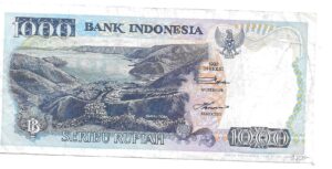 INDONESIA 1000 RUPIAS 1992