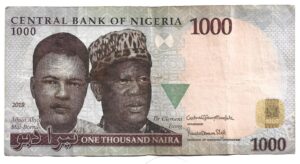 NIGERIA 1000 NAIRA 2020