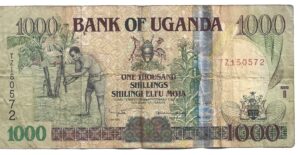 UGANDA 1000 SHILLING 2005