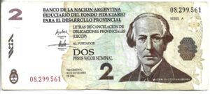 ARGENTINA 2 LECOP