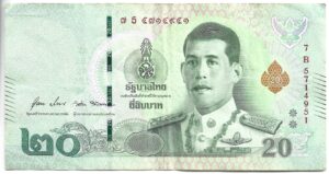 TAILANDIA 20 BATH 2018 SIN CIRCULAR