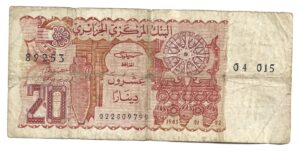ARGELIA 20 DINAR 1983