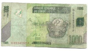 CONGO 1000 FRANCOS 2013