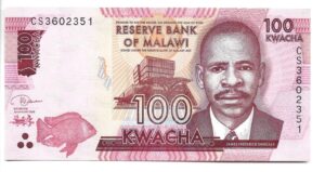 MALAWI 100 KWACHA 2020 SIN CIRCULAR
