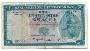 TIMOR 50 ESCUDOS 1957