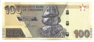ZIMBABWE 100 DÓLARES 2023 SIN CIRCULAR