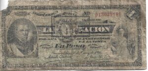 ARGENTINA 1 PESO 1897