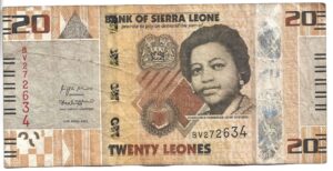 SIERRA LEONA 20 LEONES 2022