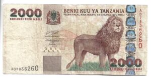 TANZANIA 2000 SHILLING 2003