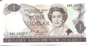 NUEVA ZELANDA 1 DÓLAR 1987