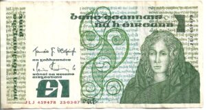 IRLANDA 1 POUND 1987