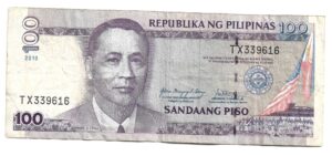 FILIPINAS 100 PESOS 2010