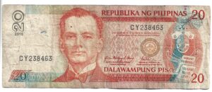 FILIPINAS 20 PESOS 2010
