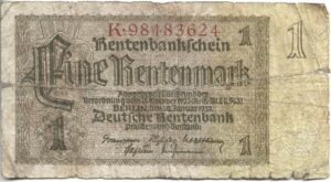 ALEMANIA 1 RENTENMARK 1937