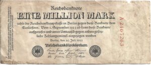 ALEMANIA 1.000.000 MARCOS 1923