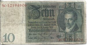 ALEMANIA 10 MARCOS 1929