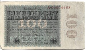 ALEMANIA 100.000.000 MARCOS 1923