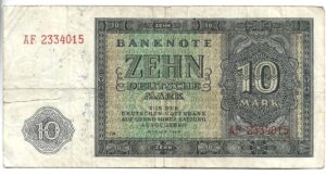 ALEMANIA ORIENTAL 10 MARCOS 1948