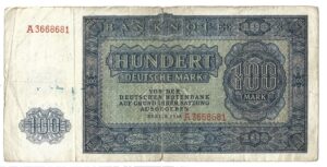 ALEMANIA ORIENTAL 100 MARCOS 1948