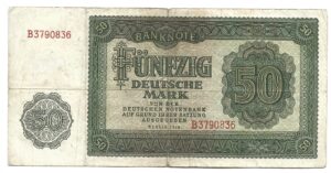 ALEMANIA ORIENTAL 50 MARCOS 1948