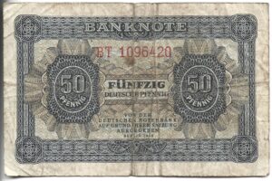 ALEMANIA ORIENTAL 50 PFENNIG 1948