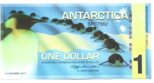 ANTÁRTIDA 1 DÓLAR 2011 SIN CIRCULAR
