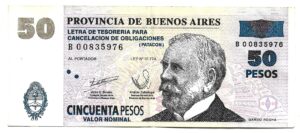 ARGENTINA BONO 50 PATACONES