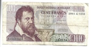 BÉLGICA 100 FRANCOS 1974