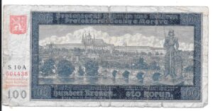 BOHEMIA Y MORAVIA 100 CORONAS 1940