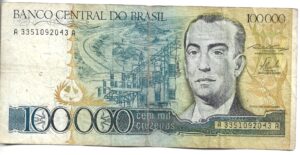 BRASIL 100.000 CRUZEIROS 1986