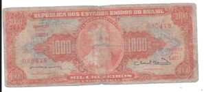 BRASIL 1000 CRUZEIROS 1963