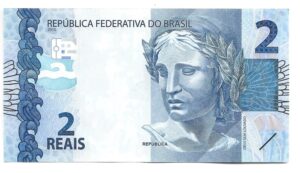 BRASIL 2 REALES 2010 SIN CIRCULAR