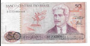 BRASIL 50 CRUZADOS 1986