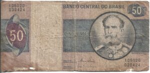 BRASIL 50 CRUZEIROS 1970