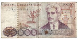 BRASIL 50.000 CRUZEIROS 1986
