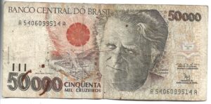 BRASIL 50.000 CRUZEIROS 1992